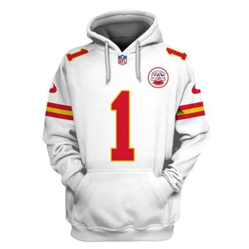 jerick mckinnon kansas city chiefs american football conference champions hoodie zip hoodie white uzh4p