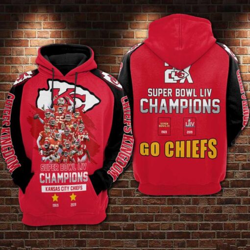 kansas city chiefs super bowl champions 54 3d full printing pullover hoodie full sizes th1291 wyswd