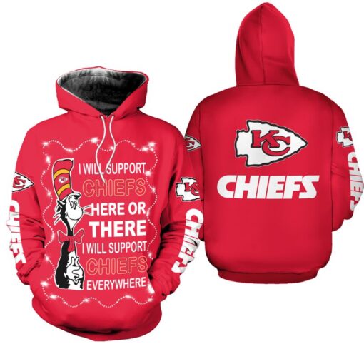 nfl kansas city chiefs limited edition zip hoodie fleece hoodie size s 5xl new009110 8rvpw
