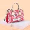 kansas city chiefs flower pattern limited edition fashion lady handbag nla05481064685608 u97or